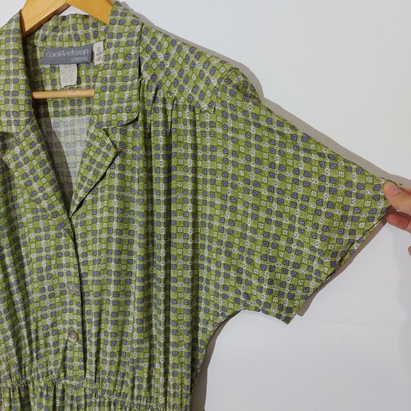 Vintage Carol Anderson Heart Floral Maxi Dress - Picture 14 of 15